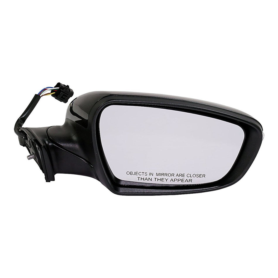 2014-2016 Kia Forte Door Mirror Passenger Side Power Heated With Signal Without Puddle Lamp Manual Folding_KI1321182