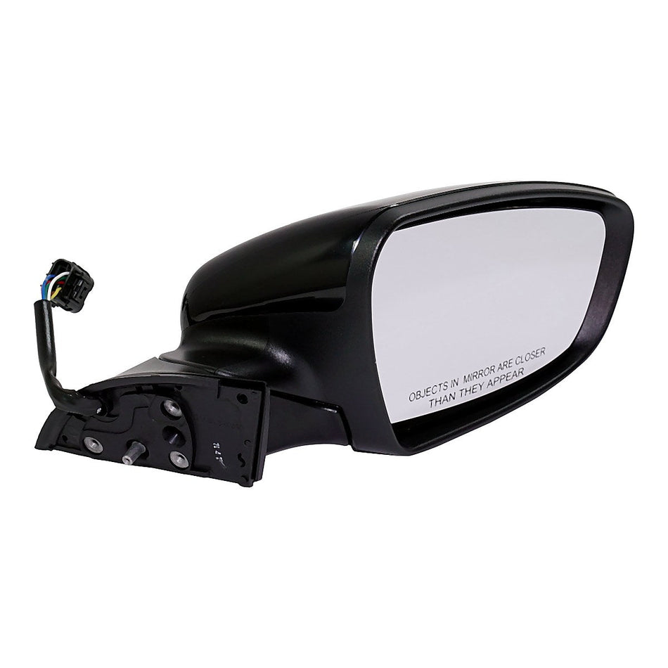 2014-2016 Kia Forte Door Mirror Passenger Side Power Heated With Signal Without Puddle Lamp Manual Folding_KI1321182-2