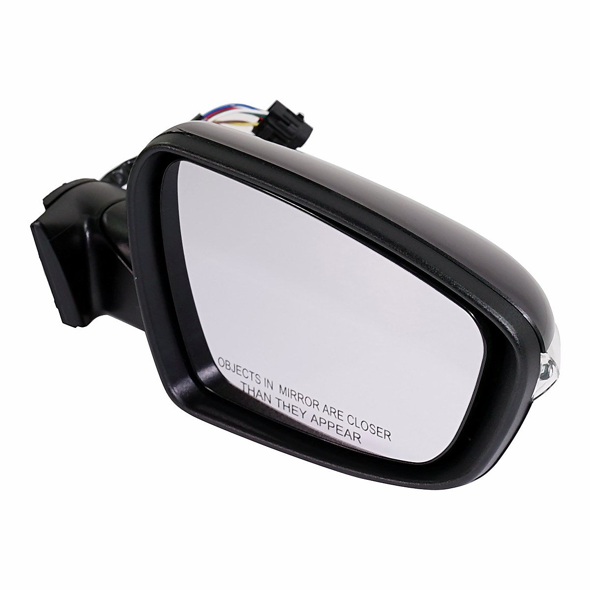 2014-2016 Kia Forte Door Mirror Passenger Side Power Heated With Signal Without Puddle Lamp Manual Folding_KI1321182-3