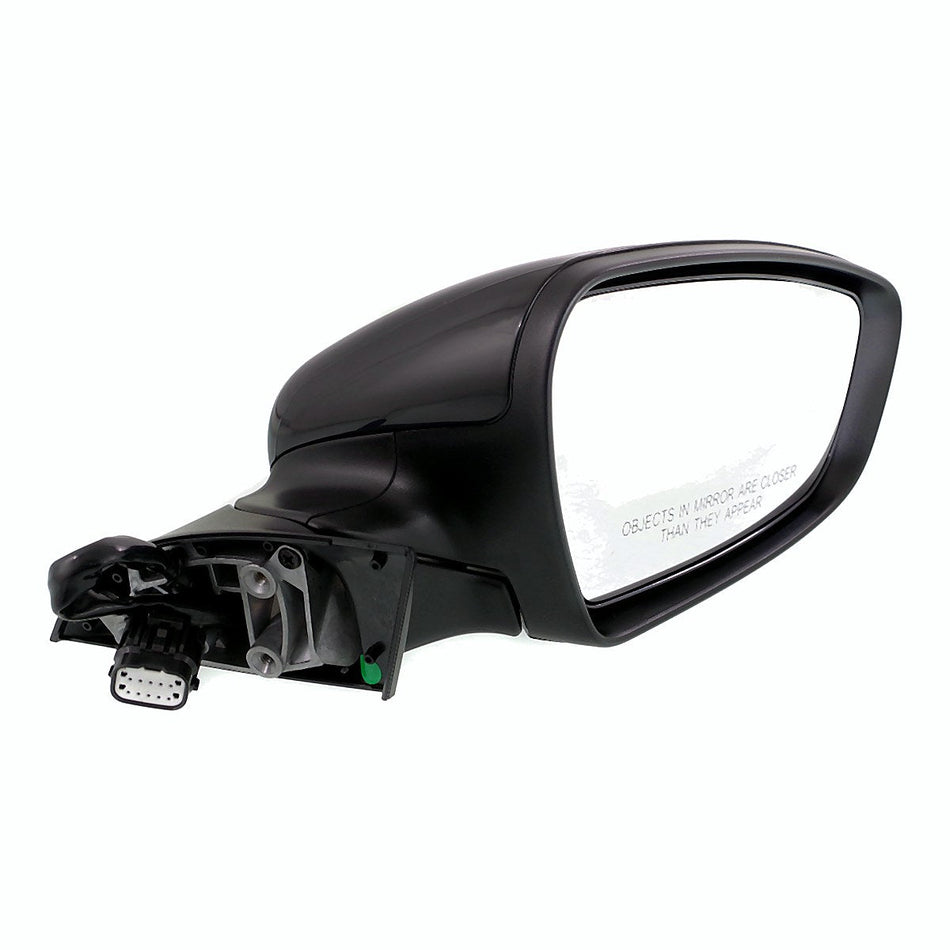 2014-2016 KIA Forte5(5-Doorhback) Door Mirror Passenger Side - side angle, Part KI1321183