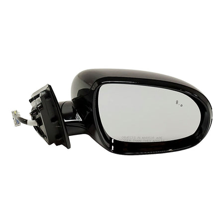 2016-2020 Kia Sorento Door Mirror Passenger Side Power Heated Ptm Without Camera With Signal/Blind Spot Manual Fold_KI1321208