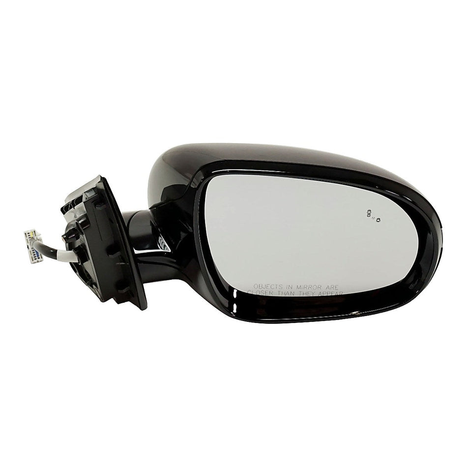 2016-2020 Kia Sorento Door Mirror Passenger Side Power Heated Ptm Without Camera With Signal/Blind Spot Manual Fold_KI1321208