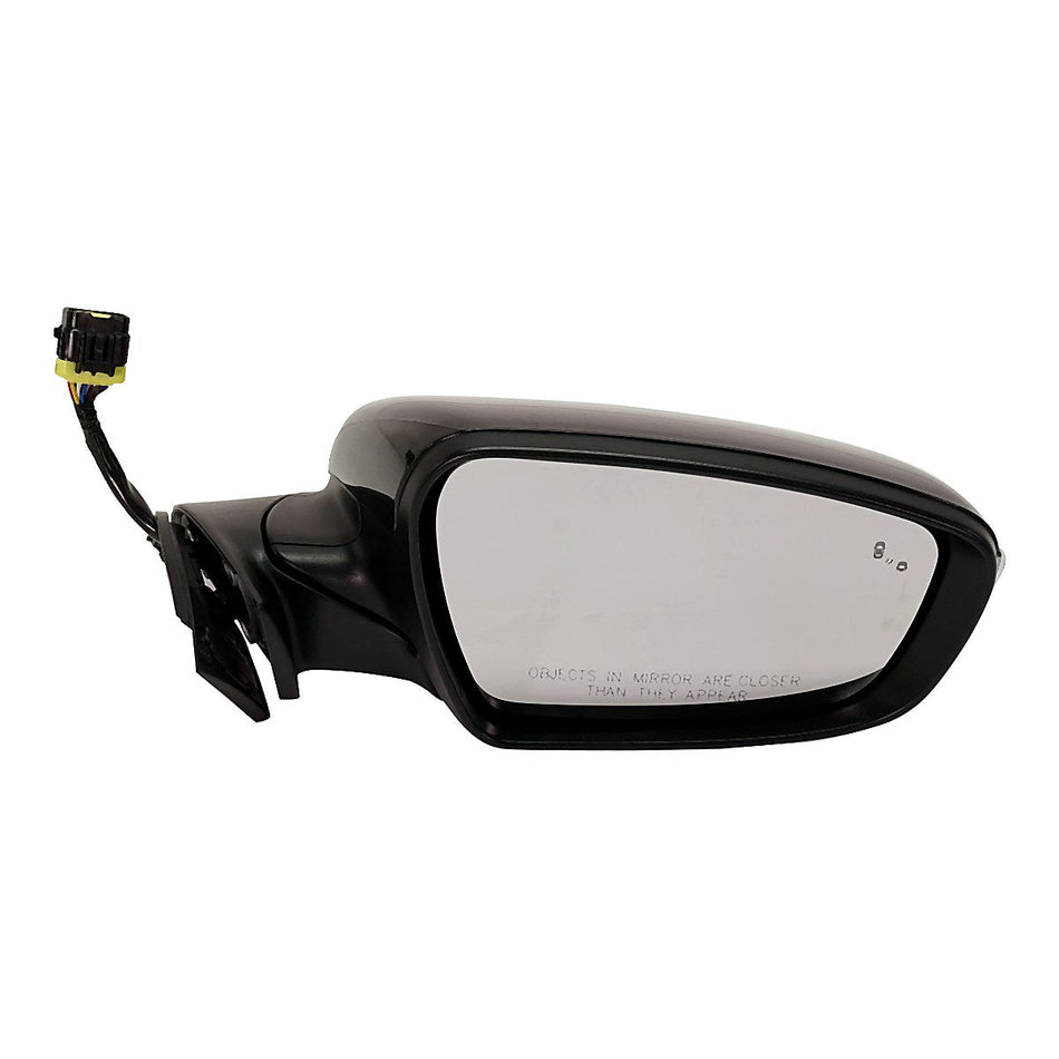 2017-2018 Kia Forte Door Mirror Passenger Side Power Ptm With Blind Spot/Signal/Heat/Puddle Lamp Power Fold_KI1321215