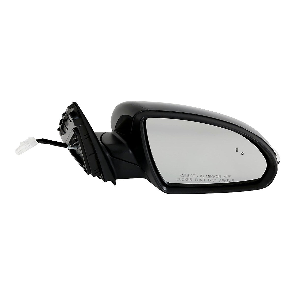 2016-2020 Kia Optima Door Mirror Passenger Side Power Ptm With Signal/Blind Spot_KI1321221