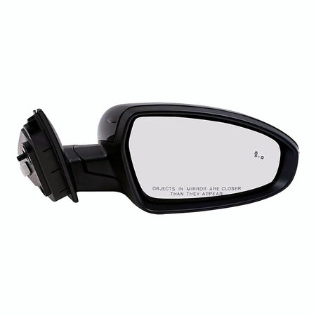 2019-2020 Kia Forte Door Mirror Passenger Side Power Heated Gloss Black With Blind Spot_KI1321225