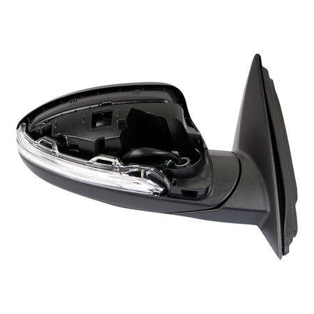 2019-2021 Kia Forte Door Mirror Passenger Side Power Heated Gloss Black With Signal_KI1321227-3