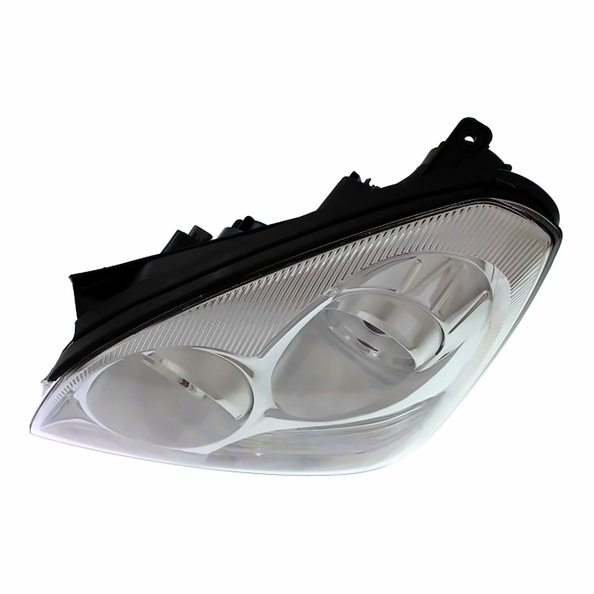 2007-2008 Kia Magentis Headlight Driver Side Without App Pkg With Chrome Bezel – Detail View (KI2502132)