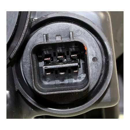 2009-2010 Kia Magentis Headlight Driver Side Black Bezel (A Type) – Back View (KI2502140)