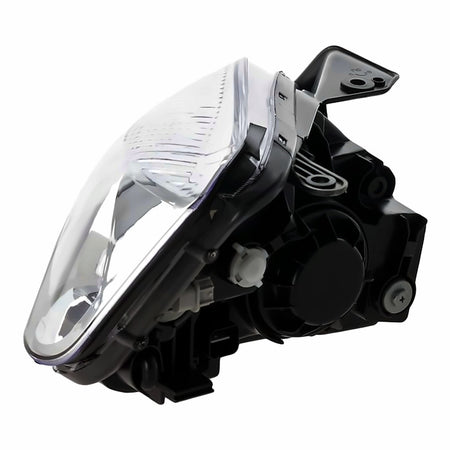 2009-2011 Kia Rio_Sedan Headlight Driver Side Chrome Bezel – Detail View (KI2502142)