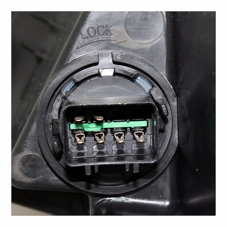 2014-2016 Kia Forte Headlight Driver Side Halogen Without Led Position Lamp – Back View (KI2502170)