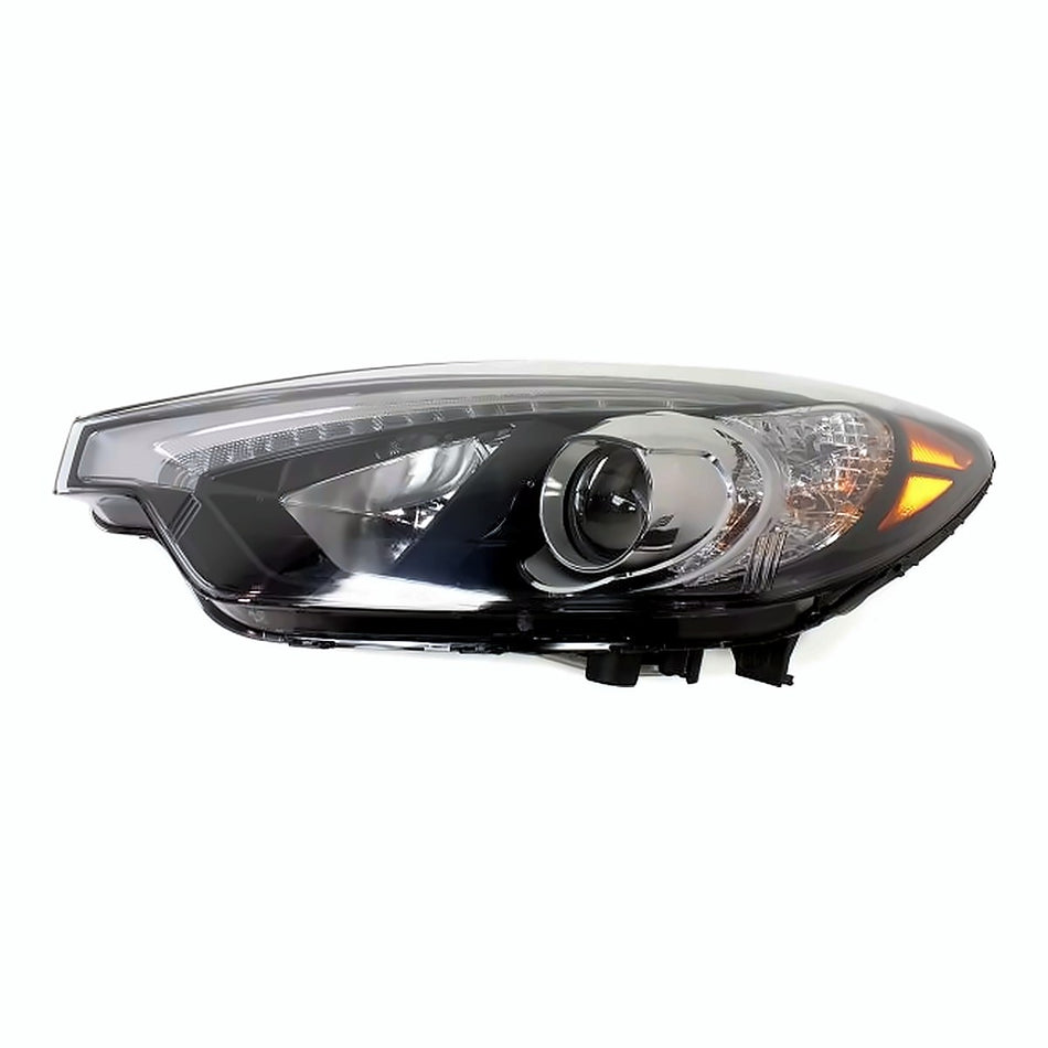 2014-2015 Kia Forte Headlight Driver Side Hid With Led – Front View (KI2502172)