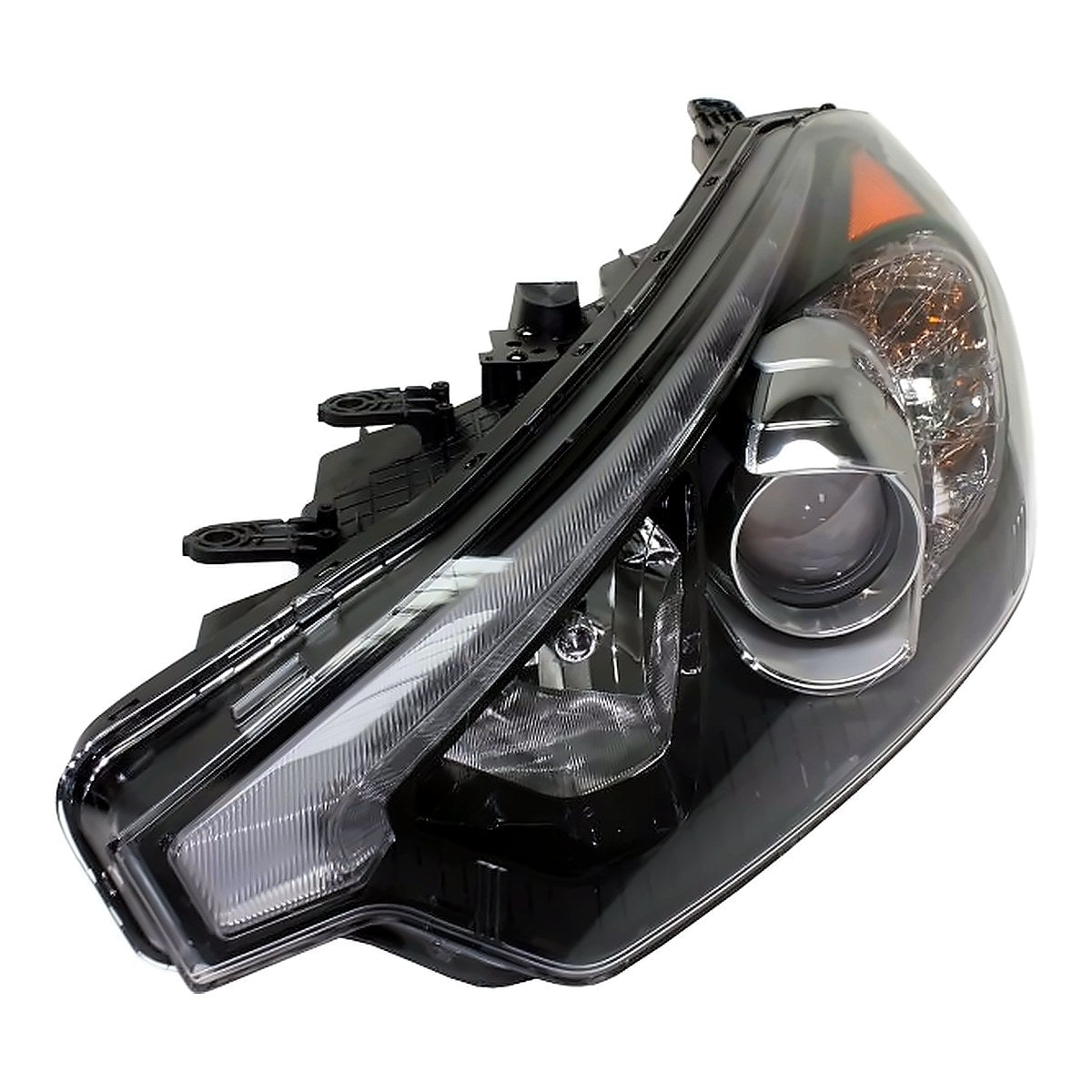 2014-2015 Kia Forte Headlight Driver Side Hid With Led – Angle View (KI2502172)