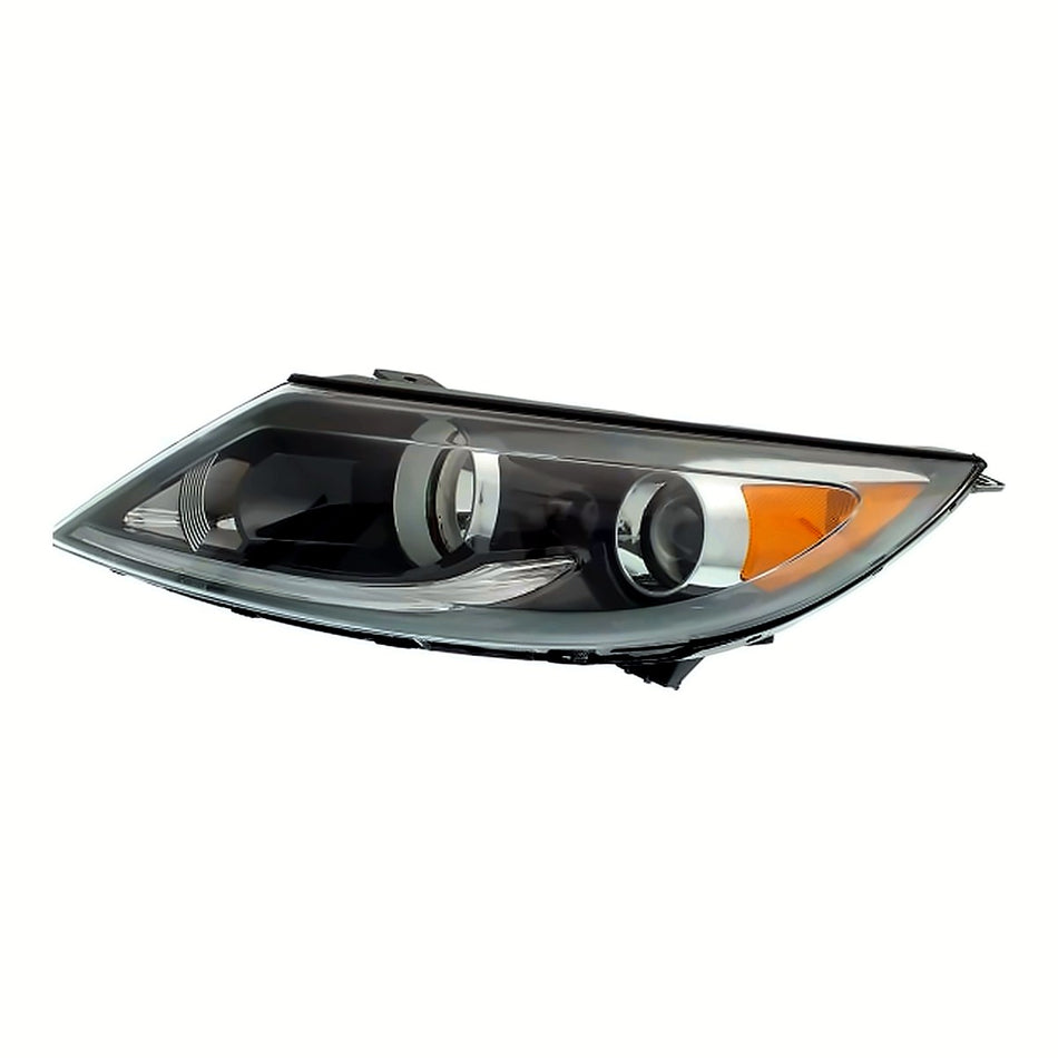 2013-2016 Kia Sportage Headlight Driver Side With Led Accent Light – Front View (KI2502177)