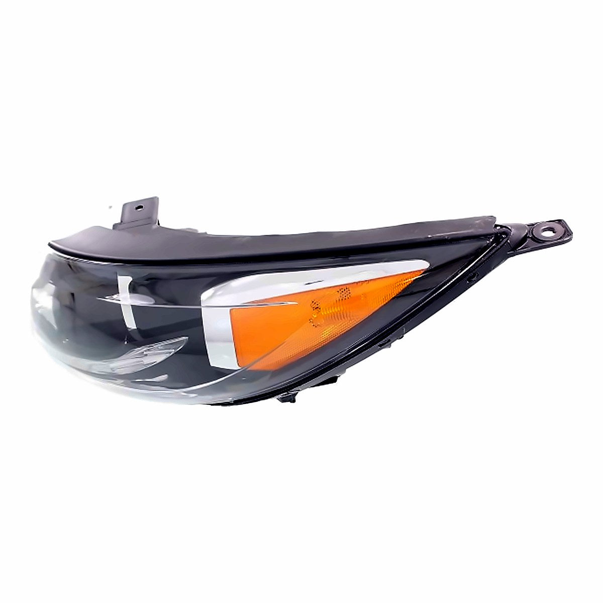 2013-2016 Kia Sportage Headlight Driver Side Without Led Accent Light With Led Drl – Angle View (KI2502184)