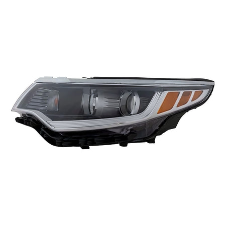 2016-2018 Kia Optima Headlight Driver Side Halogen Projector Type 1 – Angle View (KI2502196)