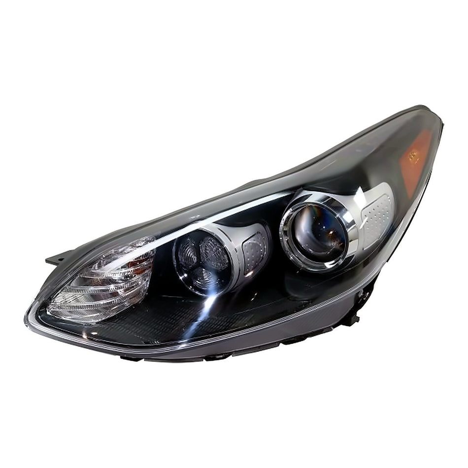 2017-2022 Kia Sportage Headlight Driver Side Halogen With Led Drl Without Adaptive All Wheel Drive – Front View (KI2502199)