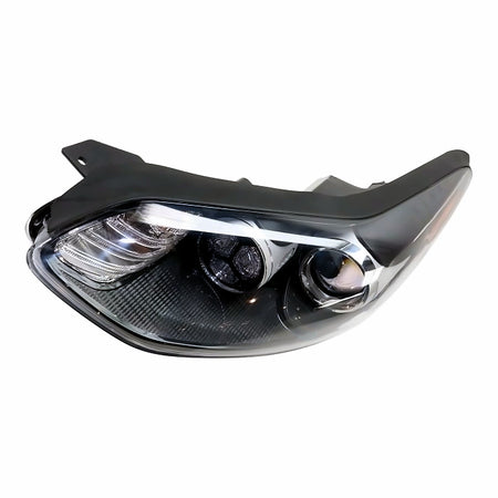 2017-2022 Kia Sportage Headlight Driver Side Halogen With Led Drl Without Adaptive All Wheel Drive – Detail View (KI2502199)