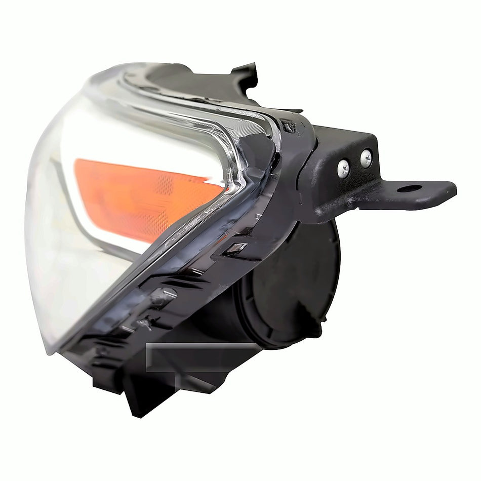 2017-2019 Kia Soul Headlight Driver Side Halogen Projector Type With Led Accent Without Leveling – Side View (KI2502223)