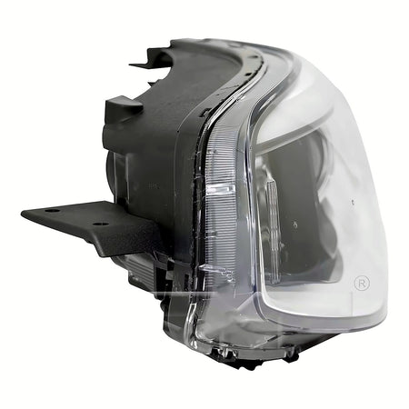 2017-2019 Kia Soul Headlight Driver Side Halogen Projector Type With Led Accent Without Leveling – Angle View (KI2502223)