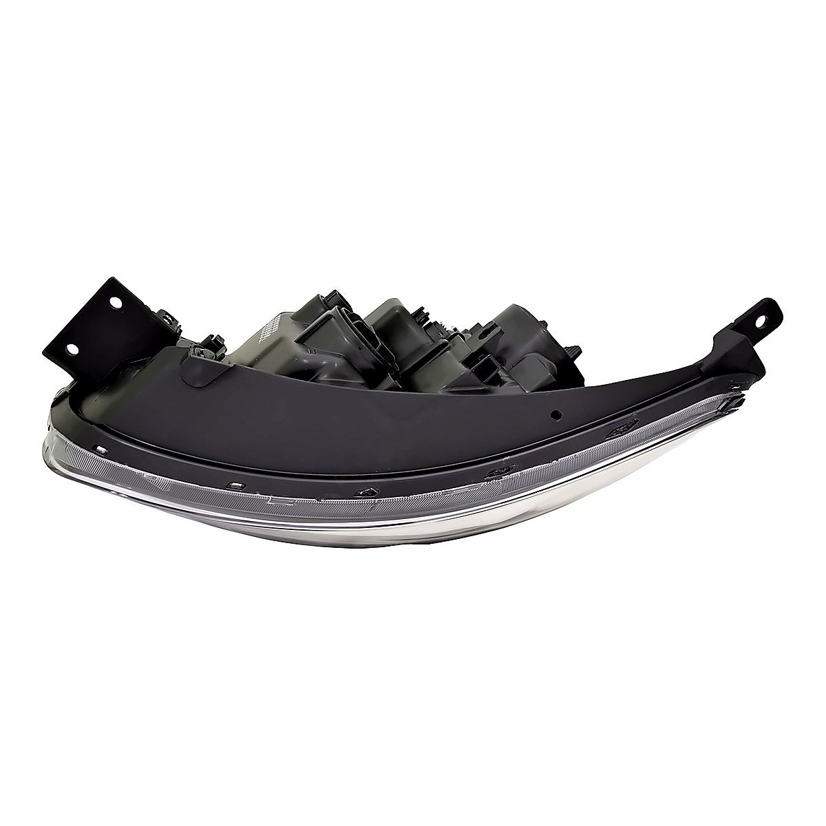 2017-2019 Kia Soul Headlight Driver Side Halogen Projector Type With Led Accent Without Leveling – Detail View (KI2502223)