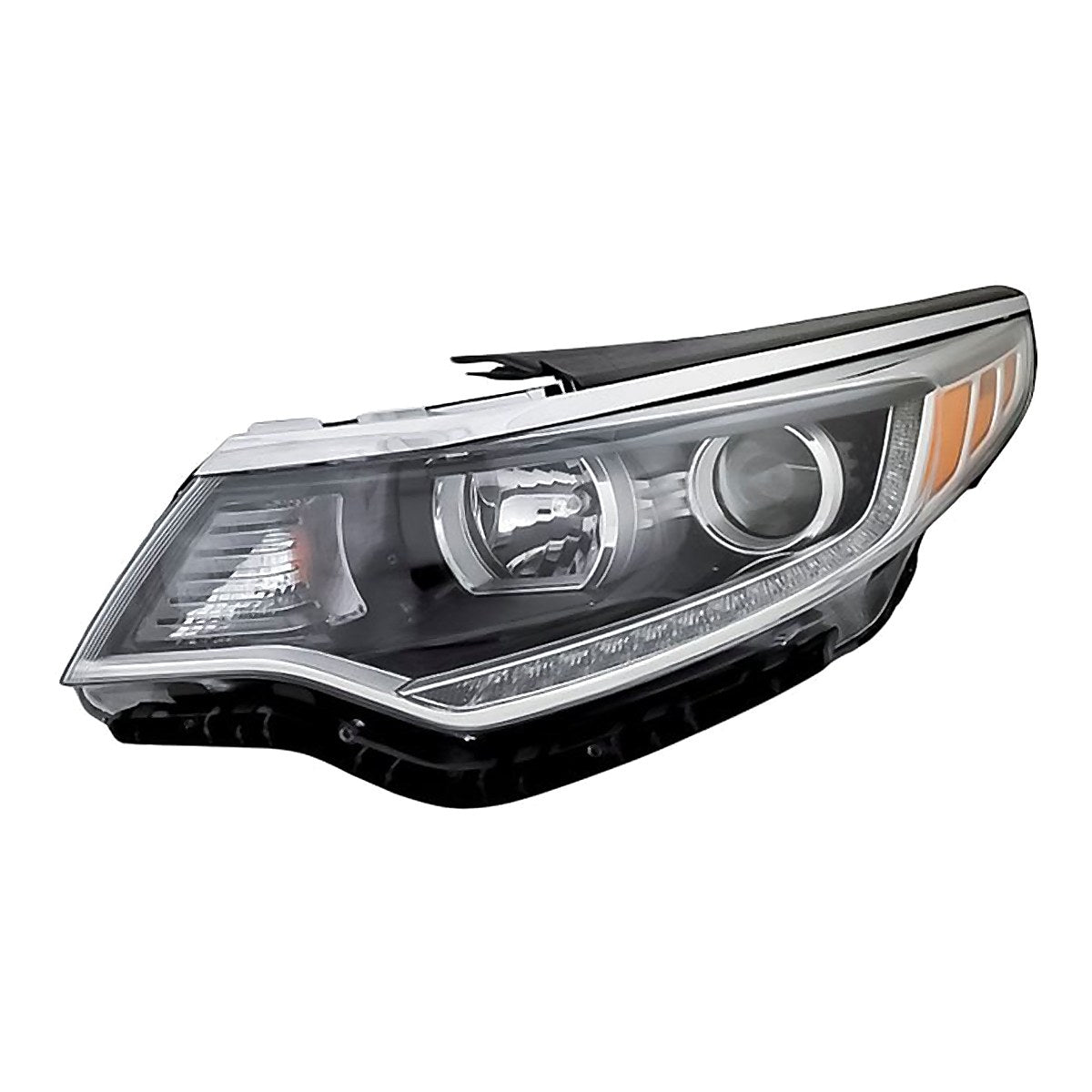 2018 Kia Optima Headlight Driver Side Halogen Led With Drl Frontom 7/17 – KI2502225