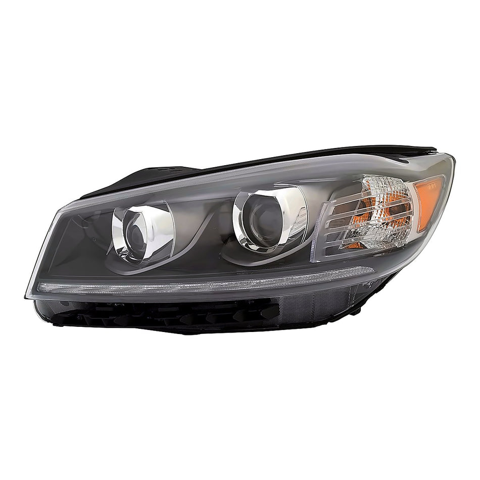 2019-2020 Kia Sorento Headlight Driver Side Halogen Without Adaptive – Front View (KI2502226)
