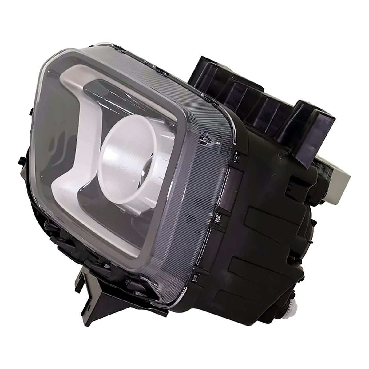2020-2022 Kia Soul Headlight Driver Side Halogen (Lower Lamp) Ex Models – Side View (KI2502240)