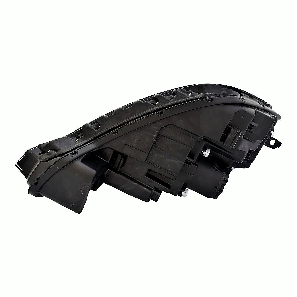 2021-2023 Kia Sorento Headlight Driver Side Silver Gray Upper Molding Standard Reflector Type Exclude Hyb – Close-Up View (KI2502251)