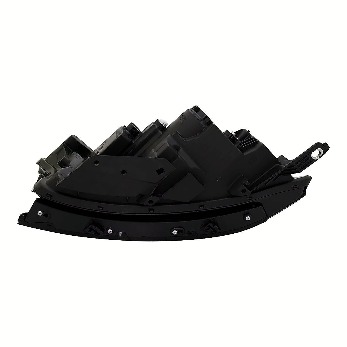 2021-2023 Kia Sorento Headlight Driver Side Black Upper Molding Std Reflector Type Exclude Hyb – Detail View (KI2502252)