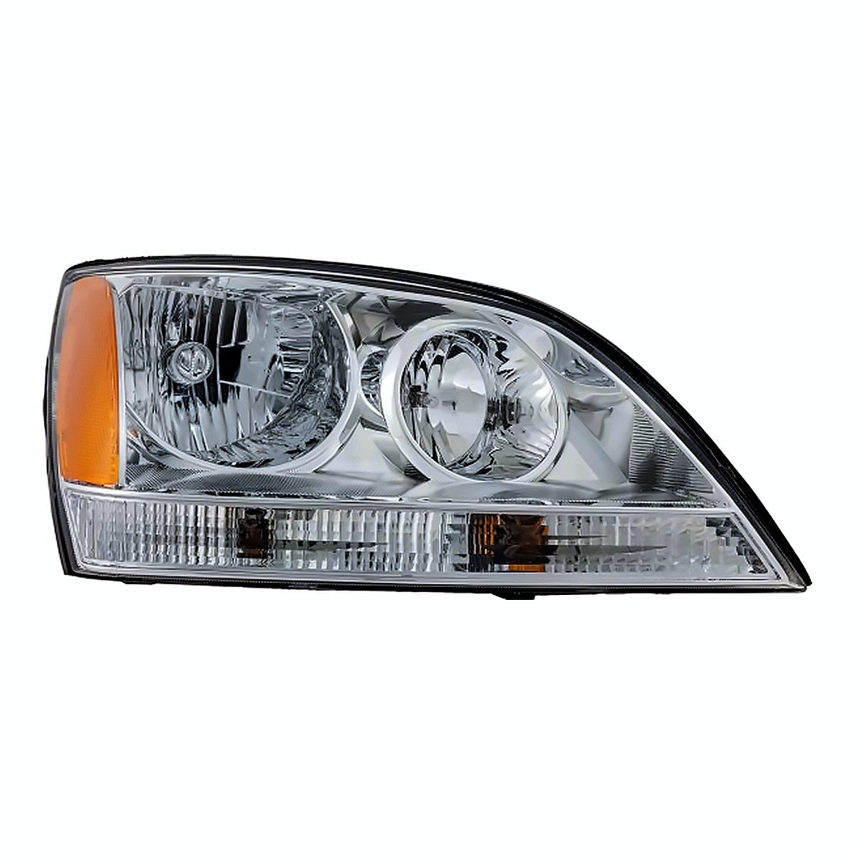 2005-2006 Kia Sorento Headlight Passenger Side Without Sport – Front View (KI2503121)