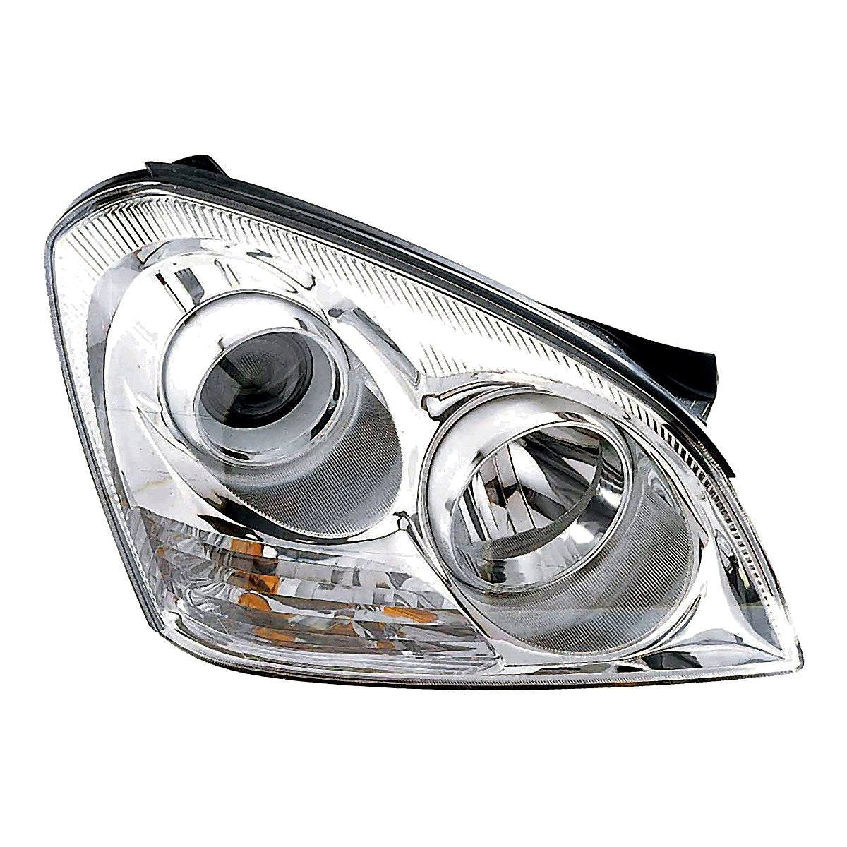 2007-2008 Kia Optima Headlight Passenger Side Without App Pkg With Chrome Bezel – KI2503132