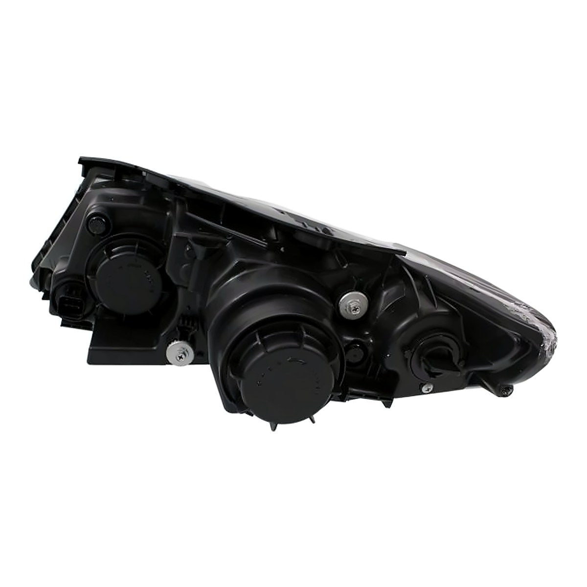 2009-2010 Kia Magentis Headlight Passenger Side Black Bezel (A Type) – Installed View (KI2503140)
