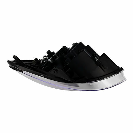 2009-2011 Kia Rio_Sedan Headlight Passenger Side Chrome Bezel – Angle View (KI2503142)