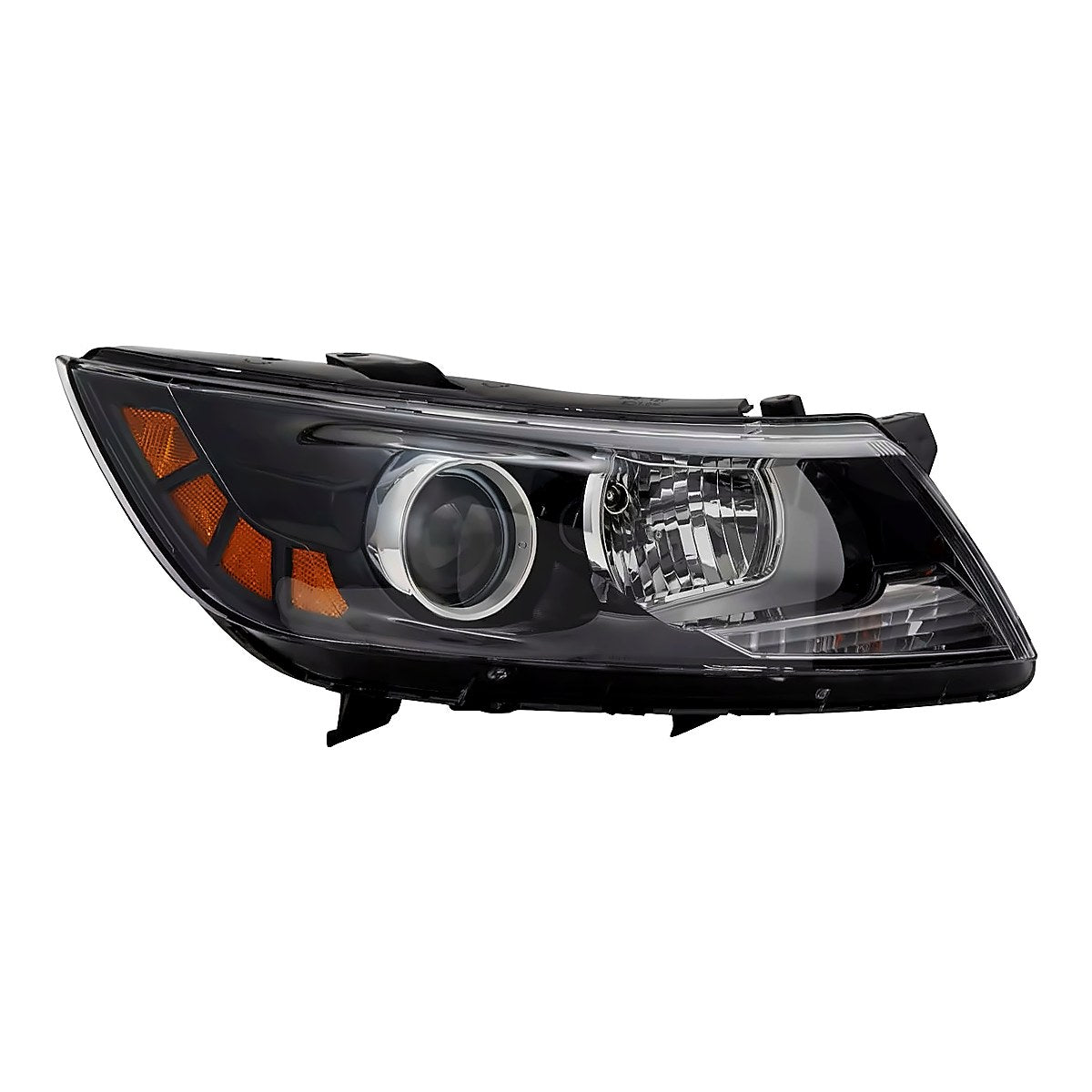 2011-2013 Kia Optima Headlight Passenger Side Korea Built – Angle View (KI2503155)