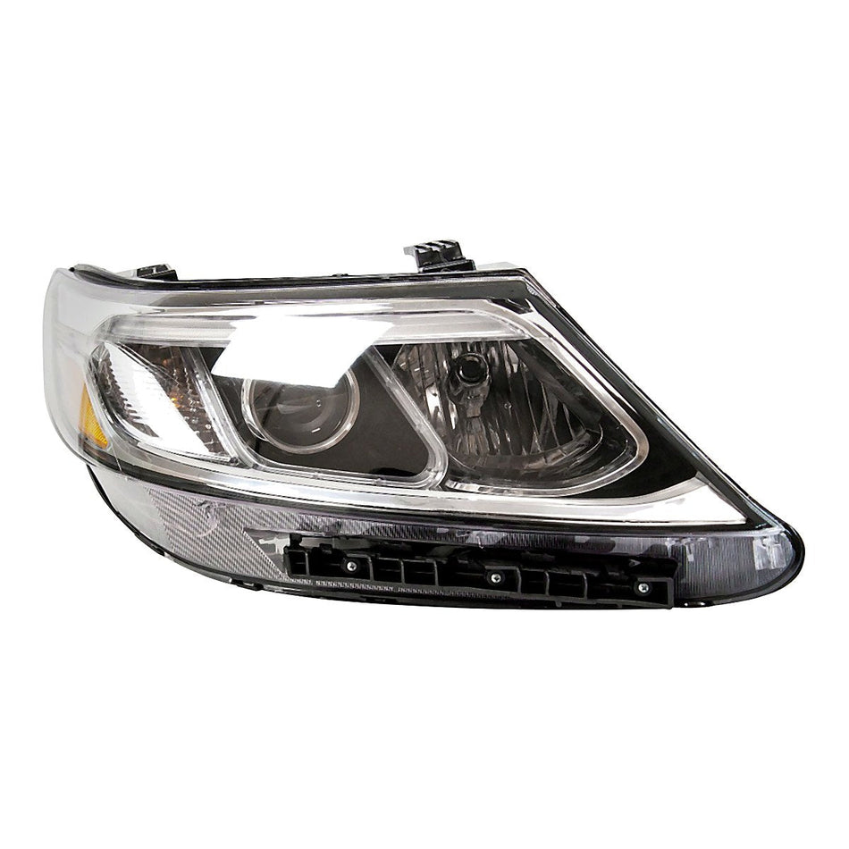 2014-2015 Kia Sorento Headlight Passenger Side Halogen Without Led Accent With Auto Lx Model – KI2503164