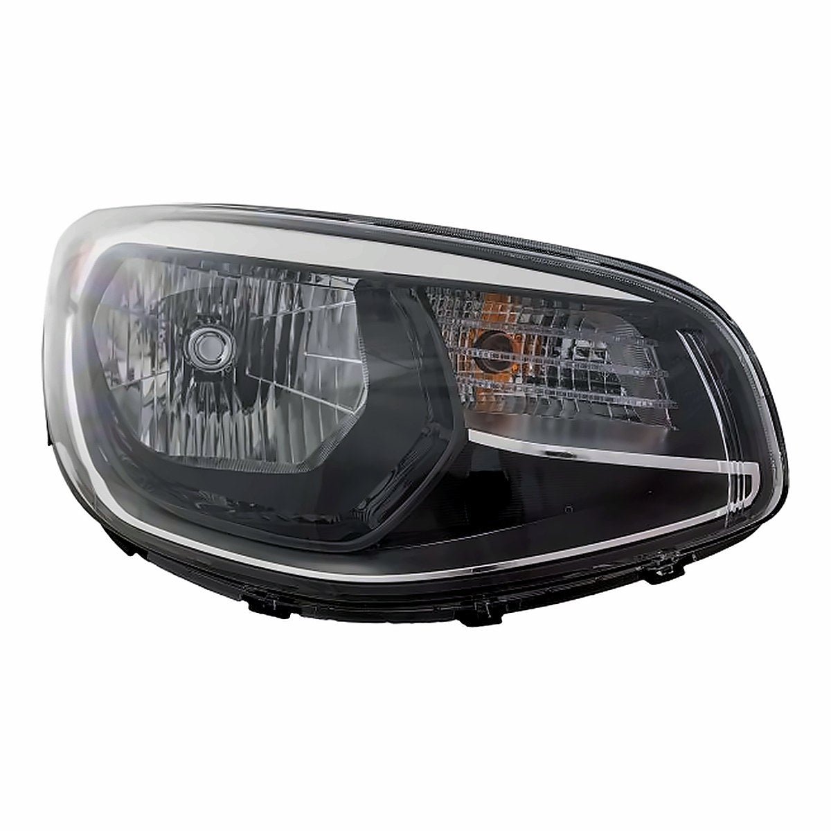 2014-2019 Kia Soul Headlight Passenger Side Halogen Non Projection – Angle View (KI2503167)