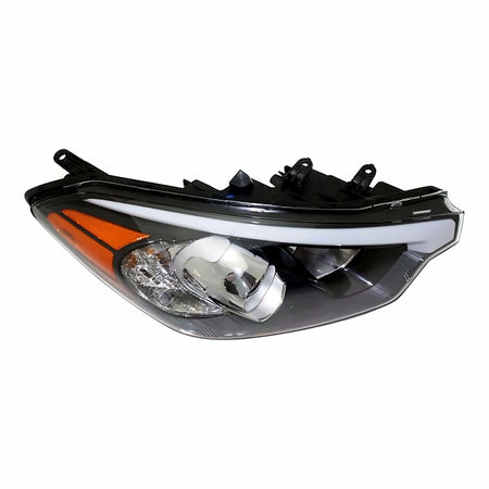2014-2016 Kia Forte Headlight Passenger Side Halogen Without Led Position Lamp – Detail View (KI2503170)