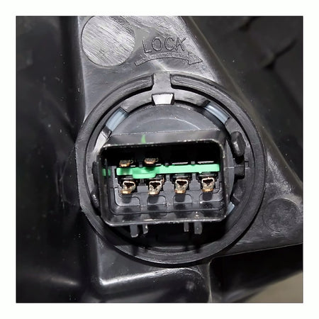 2014-2016 Kia Forte Headlight Passenger Side Halogen Without Led Position Lamp – Back View (KI2503170)