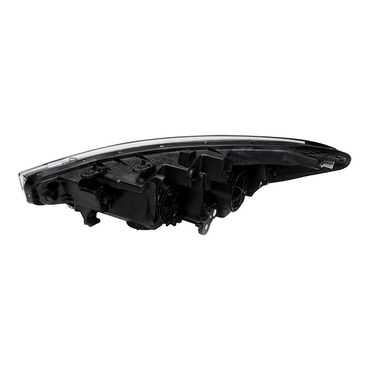 2014-2015 Kia Forte Headlight Passenger Side Halogen With Led Position Lamp – Close-Up View (KI2503171)