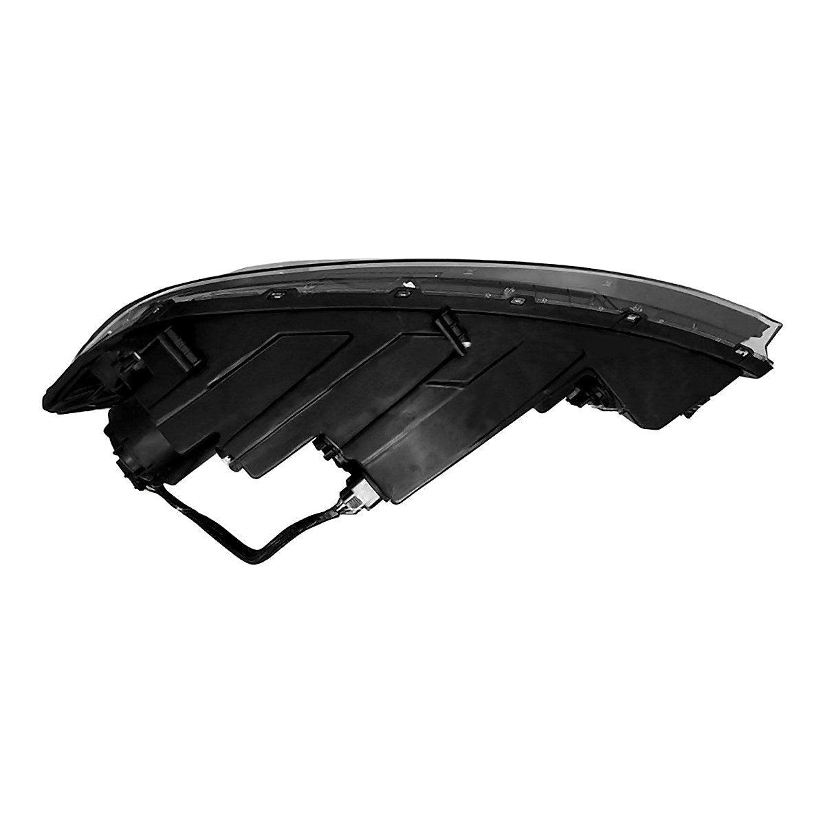 2014-2015 Kia Optima Headlight Passenger Side Halogen Black Bezel Without Led Usa Built Ex/Lx – KI2503175-3
