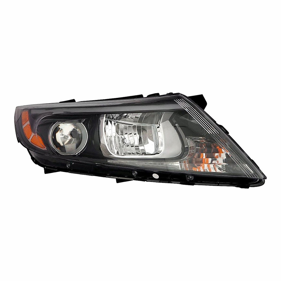 2014-2015 Kia Optima Headlight Passenger Side Halogen Black Bezel With Led Usa Built – KI2503176