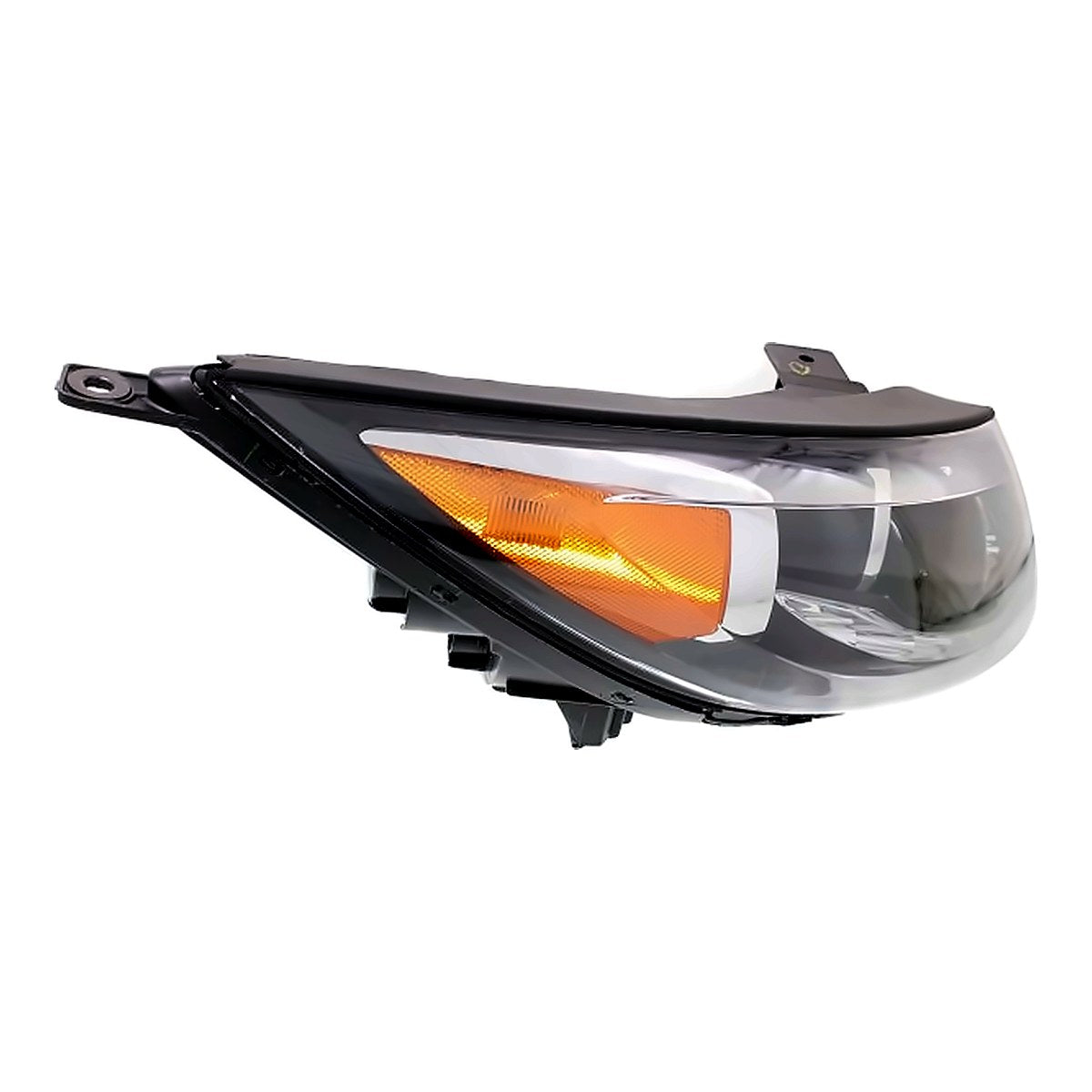 2013-2016 Kia Sportage Headlight Passenger Side Without Led Accent Light With Led Drl – Angle View (KI2503184)