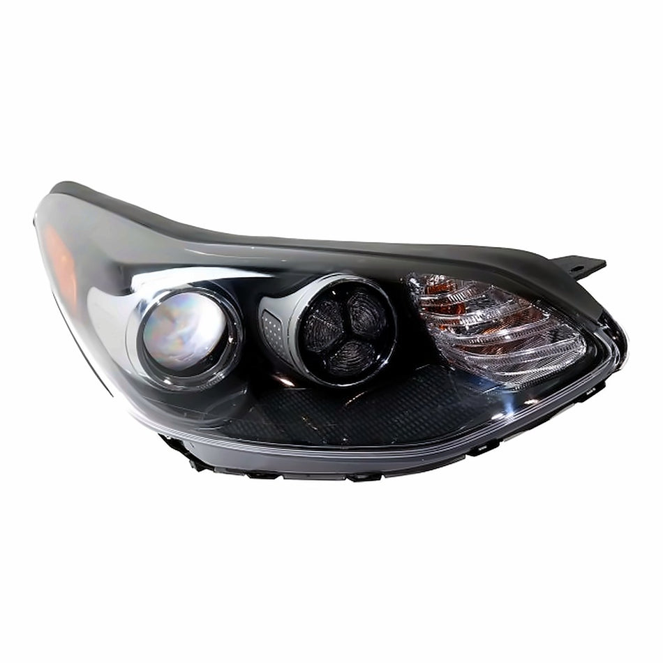 2017-2022 Kia Sportage Headlight Passenger Side Halogen With Led Drl Without Adaptive All Wheel Drive – Side View (KI2503199)