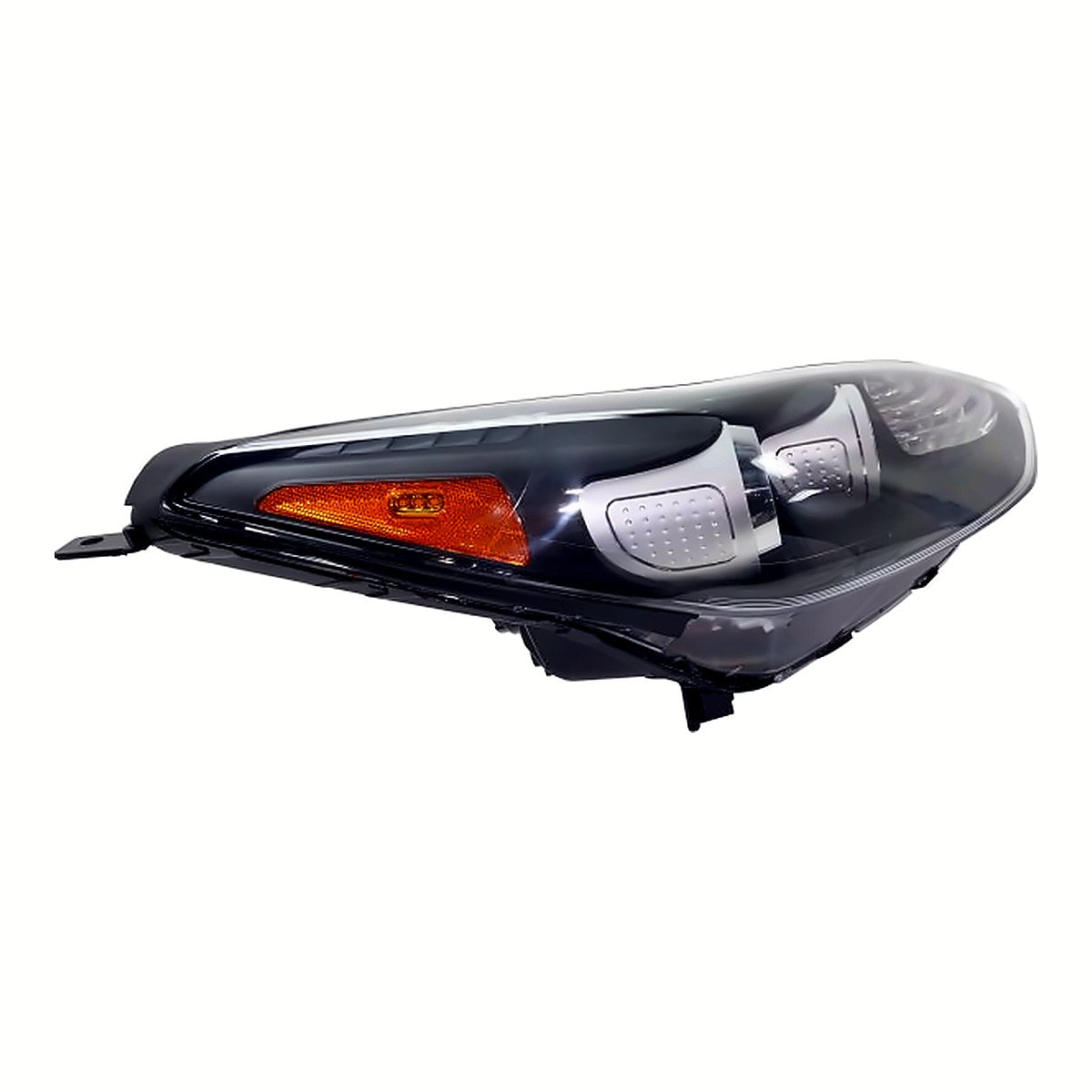 2017-2022 Kia Sportage Headlight Passenger Side Halogen With Led Drl Without Adaptive All Wheel Drive – Angle View (KI2503199)