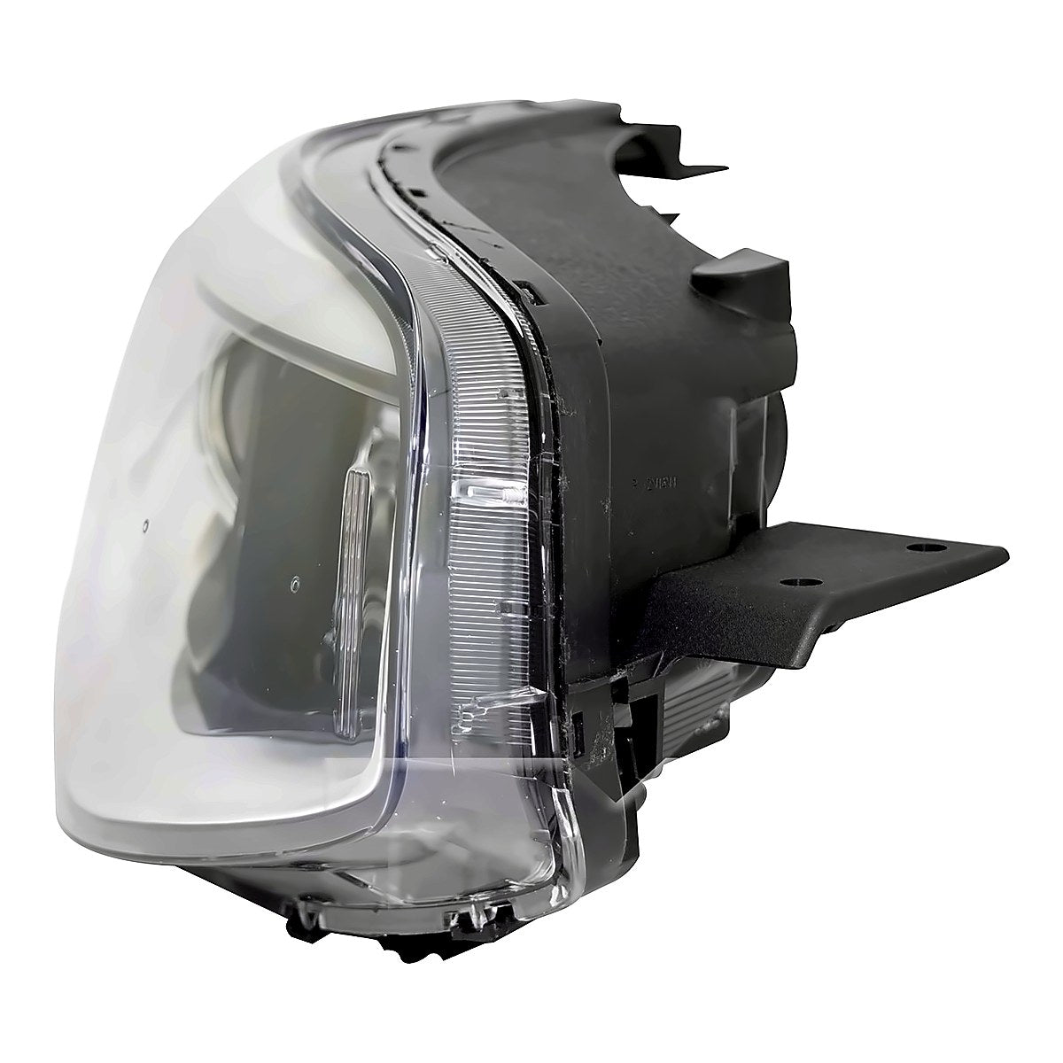 2017-2019 Kia Soul Headlight Passenger Side Halogen Projector Type With Led Accent Without Leveling – Angle View (KI2503223)