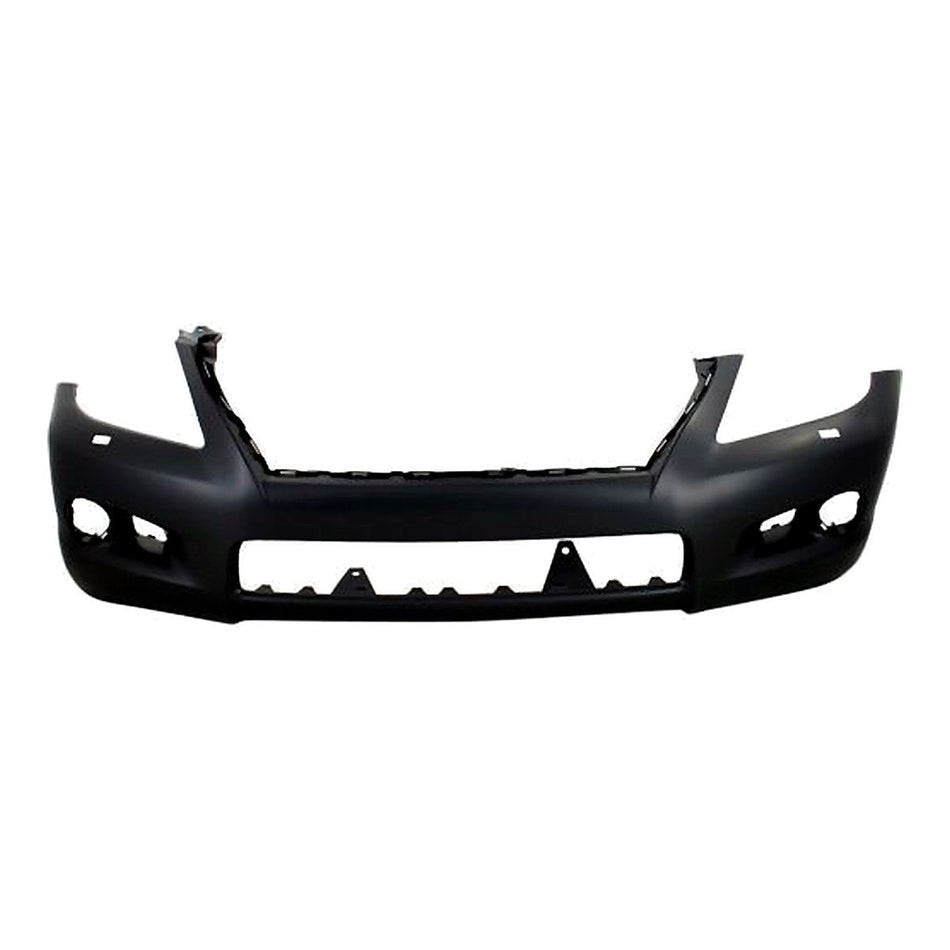2008-2011 Lexus Lx570 Bumper Front Primed With Washer Hole Without Sensor Without Camera Pkg_LX1000179