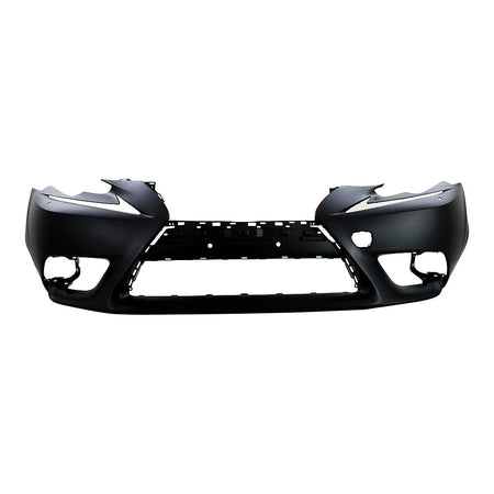 2014-2015 Lexus Is250_Sedan Bumper Front Primed Black Without F Sport/Sensor With Headlight Washer_LX1000264
