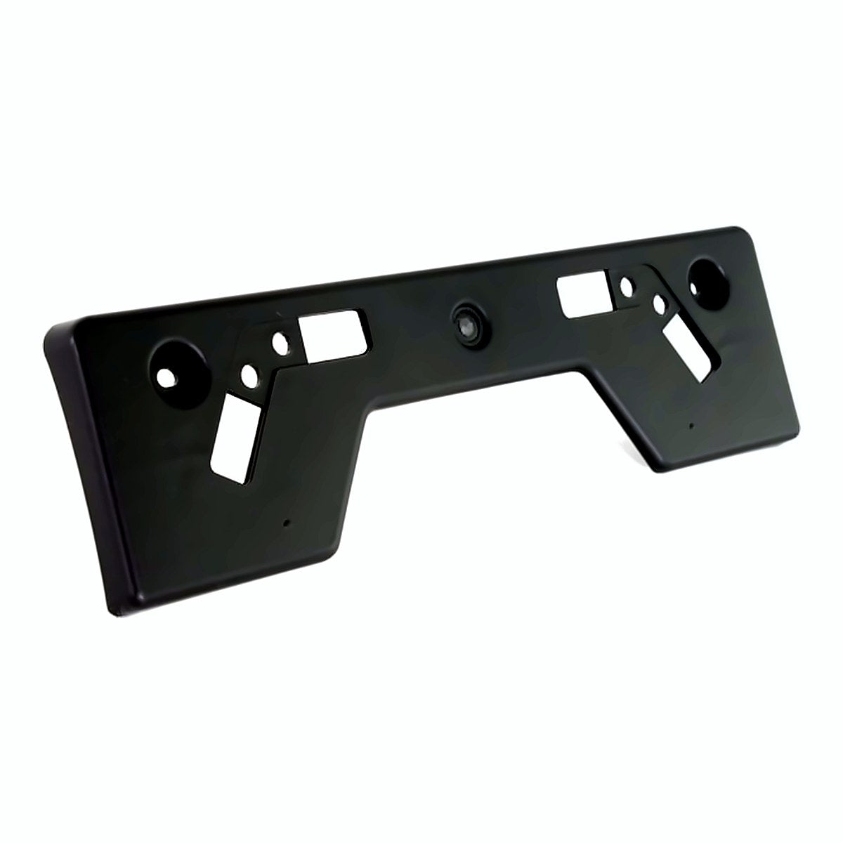 2007-2009 Lexus Es350 License Plate Bracket Front (Matte-Black) – Angle View (LX1068102)