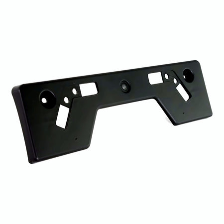 2007-2009 Lexus Es350 License Plate Bracket Front (Matte-Black) – Angle View (LX1068102)