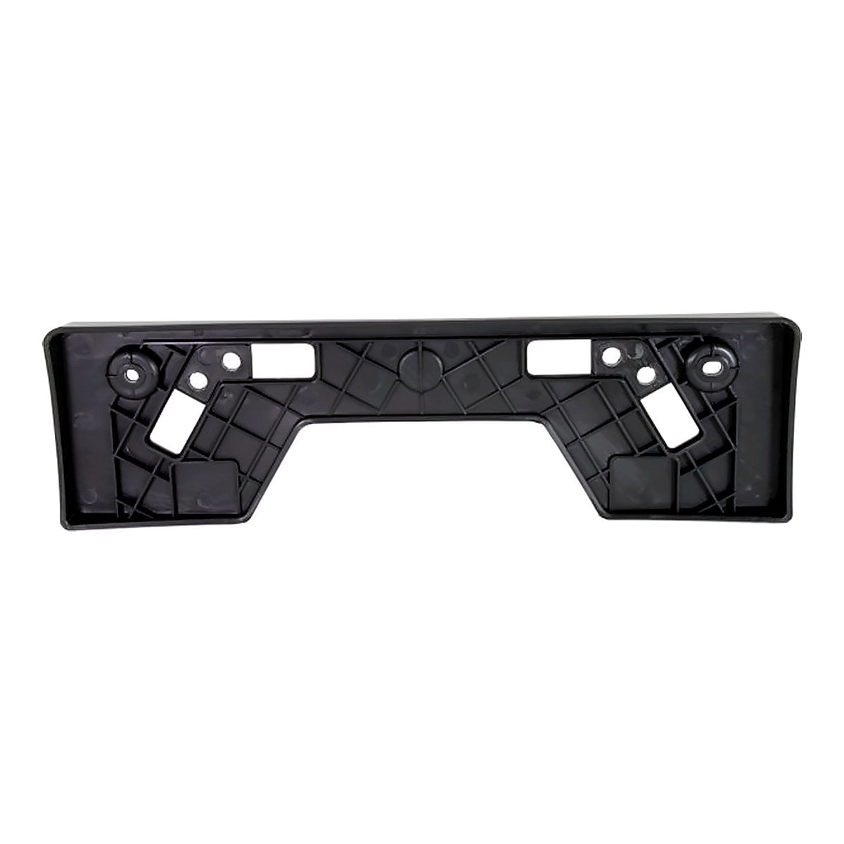 2007-2009 Lexus Es350 License Plate Bracket Front (Matte-Black) – Back View (LX1068102)